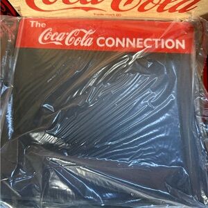Coca-Cola Connection Red and Black Binder